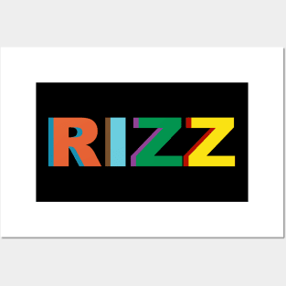 W Rizz Posters and Art